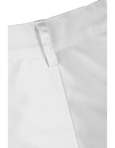 SPODNIE DO PASA - BIAŁE - MAX-POPULAR