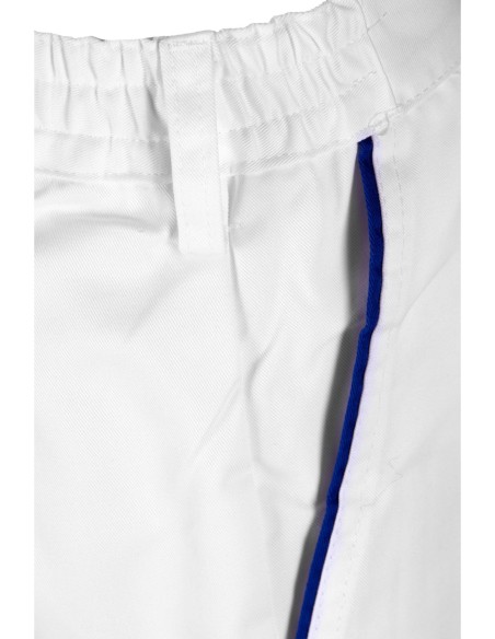 SPODNIE DO PASA - BIAŁE - MAX-POPULAR