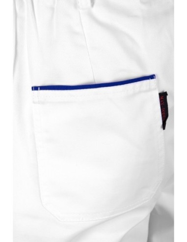 SPODNIE DO PASA - BIAŁE - MAX-POPULAR