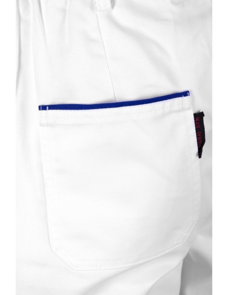 SPODNIE DO PASA - BIAŁE - MAX-POPULAR