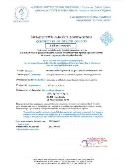 KALOSZE GRENLANDER 863 