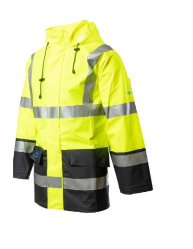KURTKA WODOOCHRONNA OSTRZEGAWCZA 4283