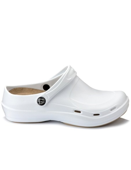 KLAPKI FITCLOG 001 BIAŁY