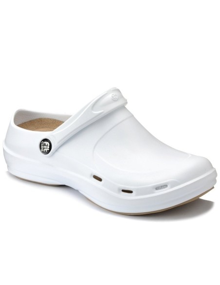 KLAPKI FITCLOG 001 BIAŁY