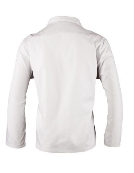 BLUZA DŁUGI RĘKAW HACCP WKŁADANA PRZEZ GŁOWĘ - BRIXTON WHITE