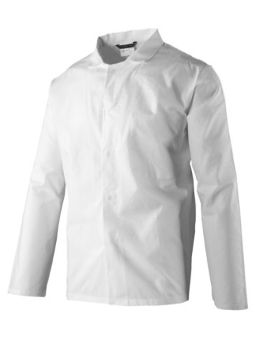 BLUZA ROZPINANA MĘSKA HACCP - KRAJAN BIEL