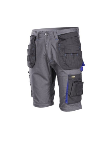 SPODNIE KRÓTKIE TOPAZ STAL - SEVEN KINGS