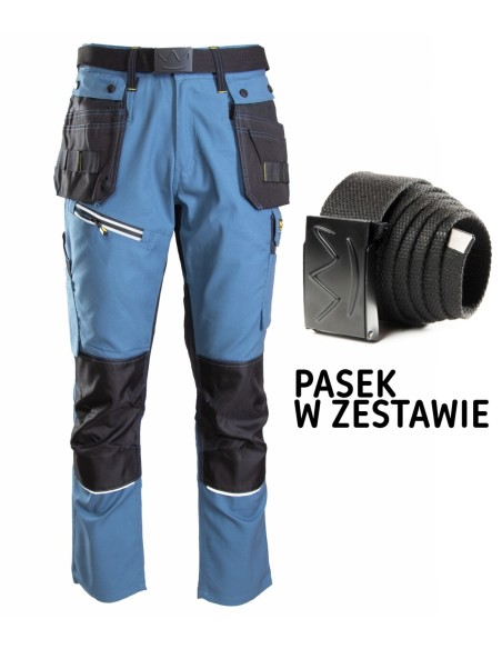 SPODNIE DO PASA PRO NIEBIESKIE - SEVEN KINGS