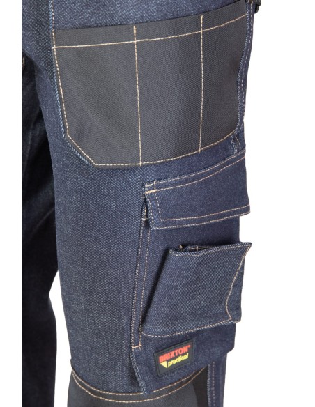 SPODNIE DO PASA JEANS BAWEŁNA/SPANDEX - BRIXTON PRACTICAL