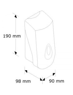 DOZOWNIK DO MYDŁA MINI 400 ML 2