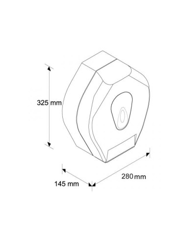 DOZOWNIK NA PAPIER TOALETOWY JUMBO