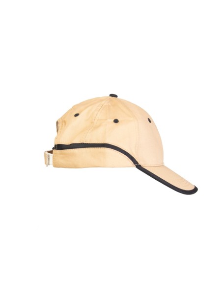 CZAPKA BASEBALL BEŻOWO-CZARNA - BASEBALL