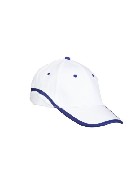 CZAPKA BASEBALL BIAŁO-GRANATOWA - BASEBALL