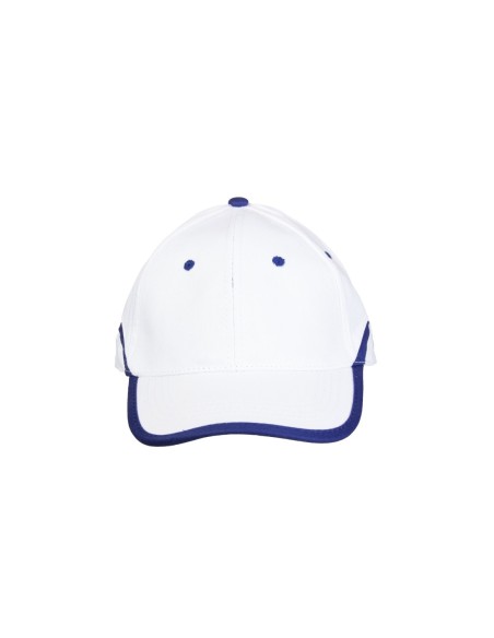 CZAPKA BASEBALL BIAŁO-GRANATOWA - BASEBALL