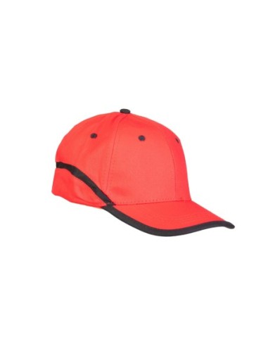 CZAPKA BASEBALL CZERWONO-CZARNA - BASEBALL