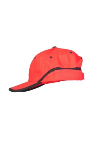 CZAPKA BASEBALL CZERWONO-CZARNA - BASEBALL