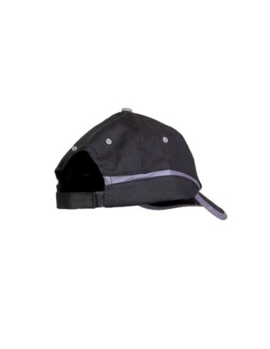 CZAPKA BASEBALL CZARNO-STALOWA - BASEBALL