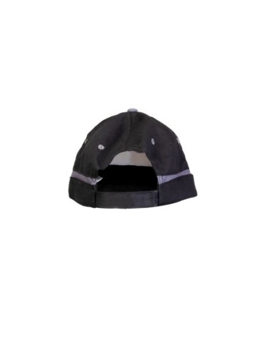 CZAPKA BASEBALL CZARNO-STALOWA - BASEBALL