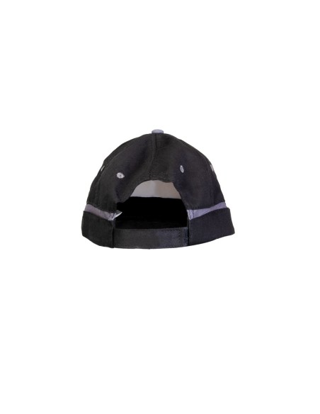 CZAPKA BASEBALL CZARNO-STALOWA - BASEBALL