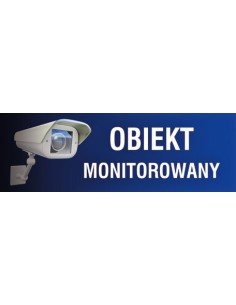 OBIEKT MONITOROWANY 10x30 cm