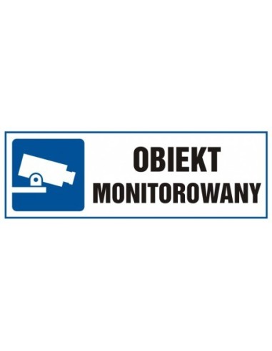 OBIEKT MONITOROWANY 10,5x29,7 cm