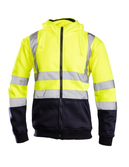 BLUZA DRESOWA WSTAWKA GRANAT ODBLASKOWA  - BRIXTON FLASH