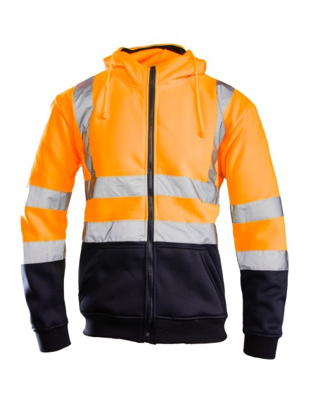 BLUZA DRESOWA WSTAWKA GRANAT ODBLASKOWA  - BRIXTON FLASH