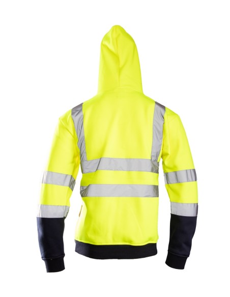 BLUZA DRESOWA WSTAWKA GRANAT ODBLASKOWA  - BRIXTON FLASH