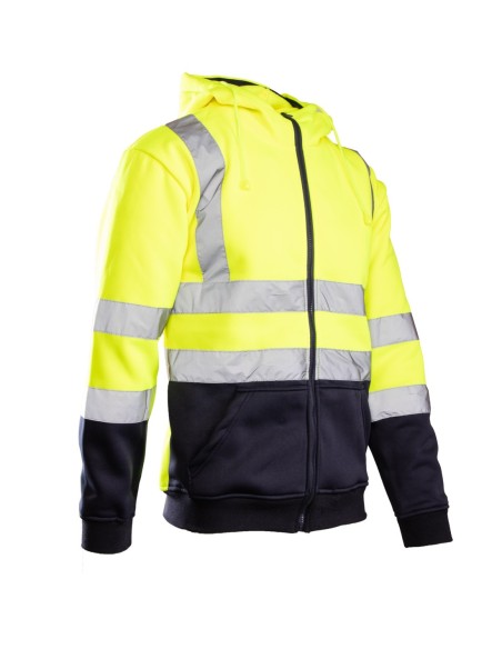 BLUZA DRESOWA WSTAWKA GRANAT ODBLASKOWA  - BRIXTON FLASH
