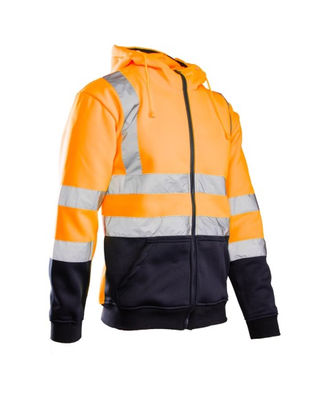 BLUZA DRESOWA WSTAWKA GRANAT ODBLASKOWA  - BRIXTON FLASH