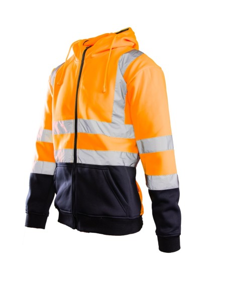 BLUZA DRESOWA WSTAWKA GRANAT ODBLASKOWA  - BRIXTON FLASH