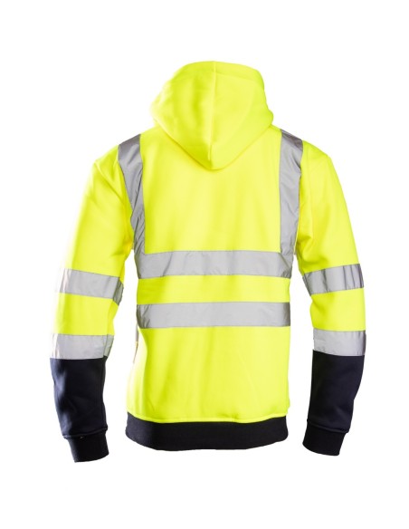 BLUZA DRESOWA WSTAWKA GRANAT ODBLASKOWA  - BRIXTON FLASH