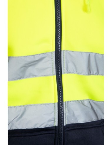 BLUZA DRESOWA WSTAWKA GRANAT ODBLASKOWA  -...