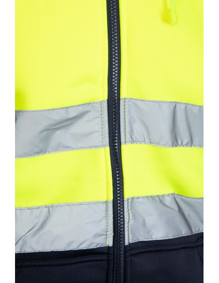 BLUZA DRESOWA WSTAWKA GRANAT ODBLASKOWA  - BRIXTON FLASH