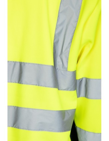 BLUZA DRESOWA WSTAWKA GRANAT ODBLASKOWA  -...
