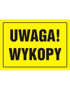 UWAGA WYKOPY 24x33cm