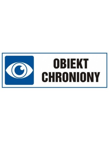 OBIEKT CHRONIONY 10,5x29,7cm