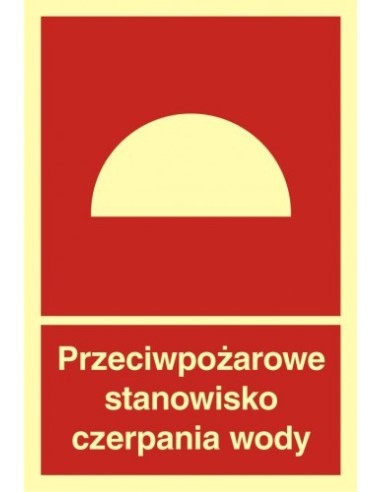 PRZECIWPOŻAROWE STANOWISKO CZERPANIA WODY 15x22,2cm