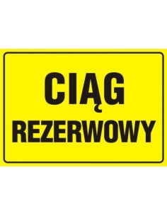 CIĄG REZERWOWY 14,8x21cm