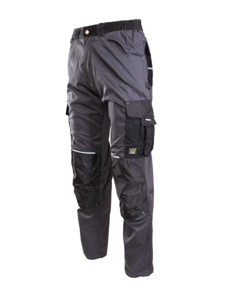 SPODNIE DO PASA DRIVE STALOWY - SEVEN KINGS