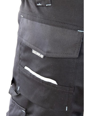 SPODNIE DO PASA DRIVE STALOWY - SEVEN KINGS