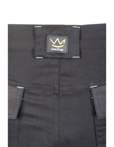 SPODNIE DO PASA DRIVE STALOWY - SEVEN KINGS