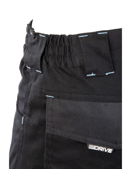 SPODNIE DO PASA DRIVE STALOWY - SEVEN KINGS
