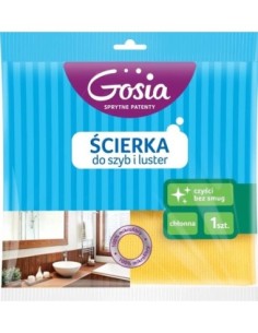 ŚCIERKA DO SZYB I LUSTER GOSIA