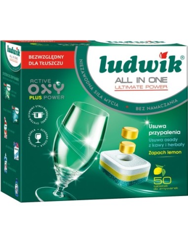 LUDWIK TABLETKI DO ZMYWAREK 50 SZT