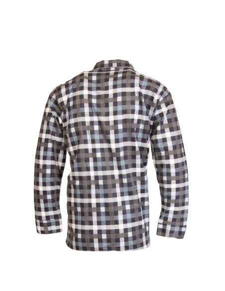 KOSZULA FLANELOWA SZARA