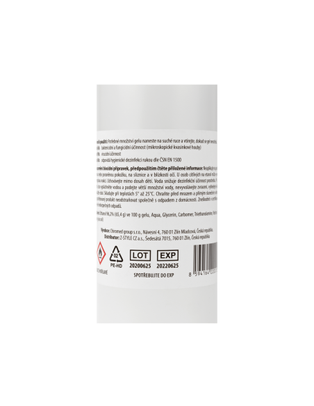 Antibakteriální gel 500 ml