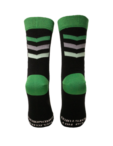 BENNONKY Black/Green Socks