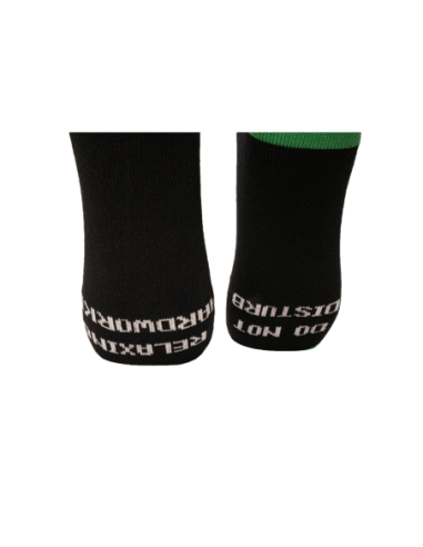 BENNONKY Black/Green Socks