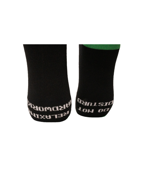BENNONKY Black/Green Socks